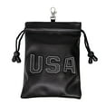 thumbnail image 2 of Bolsa de golf para objetos de , con cordón, portátil, de piel sintética, para hombres y mujeres, EE. UU. EE.UU Zulema Bolsa de objetos de valor de golf, 2 of 8