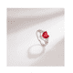 thumbnail image 4 of Collar con Colgante Corazón y Circonia en Caja de Rosas Belug Rojo, 4 of 5
