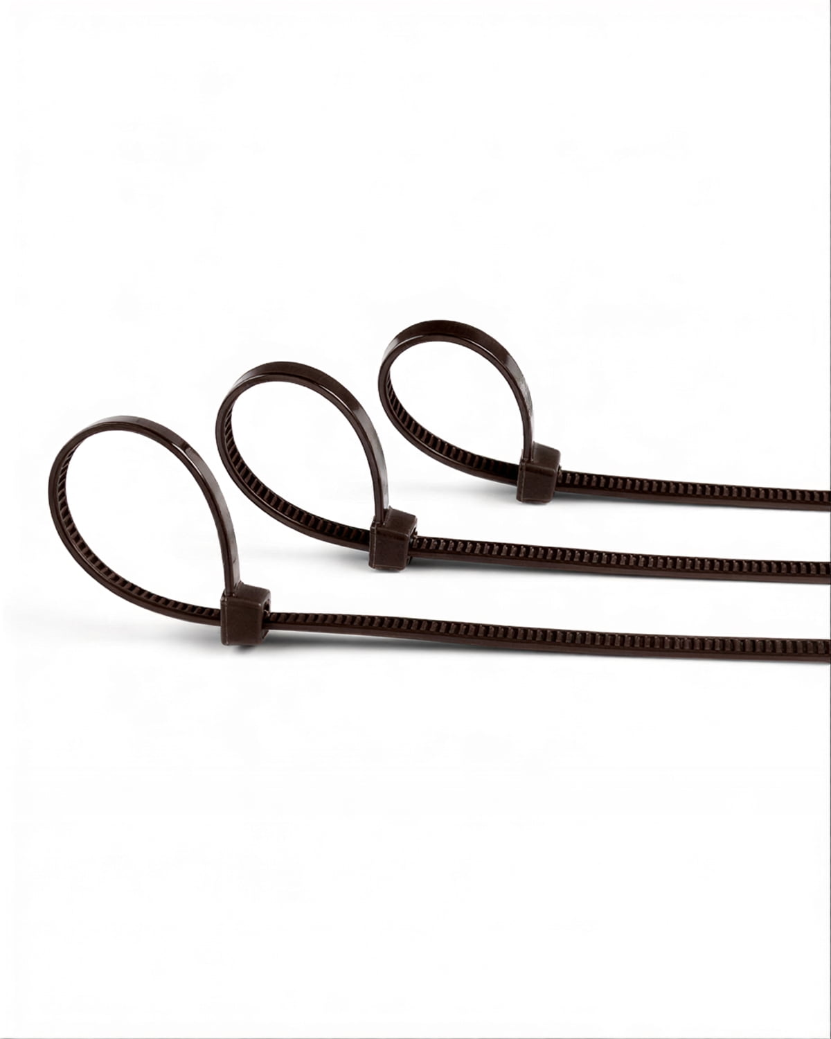 LazBlinds Cable Ties of Fence,Brown