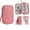 Pink, variant on Electronics Organizer Bag Pouch, Cable Charger Organizer, Travel Shockproof Cord Carrying Case for Earphone USB Hard Drive SD Card, Travel Gadgets Bag