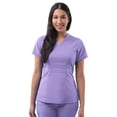 thumbnail image 1 of Adar Pro Scrubs For Women - Tailored Peplum Scrub Top, 1 of 7