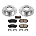 thumbnail image 3 of PowerStop Rear Z23 Evolution Sport Carbon-Fiber Ceramic Brake Pad and Drilled & Slotted Rotor Kit Fits: HYUNDAI KIA Select Models K5907, 3 of 10