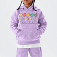 thumbnail image 5 of HCYSFG Girls Boys Back To School Sweatshirt Solid Color Long Sleeve Crewneck Pullover Casual Loose Fit Fall Winter Daily Basic Top, 5 of 5