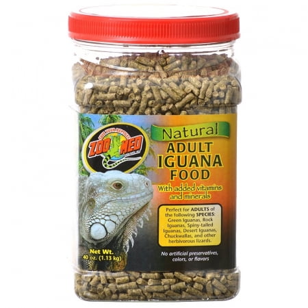 Zoo Med Natural ADULT Iguana Food (40 oz - Dry Pellets)