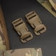 thumbnail image 5 of 2 Hebillas de liberación lateral desmontables de plástico para cinturón de mochila, 5 of 8