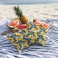 thumbnail image 5 of 2 Pack Outdoor Waterproof Throw Pillow Covers,Summer Watercolor Lemon Decorative Square Pillow Case Patio Pillowcases for Chair Couch Sofa 16x16in, 5 of 9