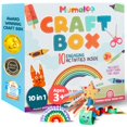thumbnail image 1 of Craft Box Mumaloo para niños de 4 a 8 años con 10 proyectos de arte, 1 of 7