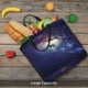 thumbnail image 5 of Balery Planets Stars And Galaxies Bolsa de Mano para Mujeres con Cremallera, Bolsa de Gimnasio con Compartimentos, Bolsa para Laptop, Bolsa para Trabajo, 5 of 7