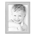 thumbnail image 2 of ArtToFrames 12" x 16" Metro Ice Silver Black Picture Frame, 12x16 inch Silver Wood Poster Frame (WOM-5247),  Pack, 2 of 7