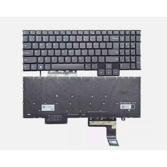New US Black English with White Backlit Keyboard (Without palmrest) for Lenovo LOQ 15APH8 15IRH8 LOQ 16APH8 16IRH8