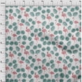 thumbnail image 3 of oneOone Cotton Jersey Dark Teal Green Fabric Palm Leaves & Flamingo Sewing Fabric By The Yard Printed Diy Clothing Sewing Supplies 58 Inch Wide-SQC, 3 of 4