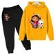 thumbnail image 3 of Sudadera con capucha de la casa de muñecas Gabbys para niños y niñas, conjunto de 2 piezas con capucha y pantalones Mirabel, bonito disfraz para niños, chándales para niños, 3 of 5
