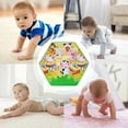 thumbnail image 5 of ToyKingdee Crawling Mat - Eco-Friendly Floor Mat, Hexagon Play Mat | Soft Elastic Educational Play Mats, Anti-Slip Shockproof Mat, Crawling Pad, 5 of 9