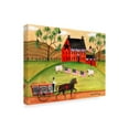 thumbnail image 2 of Trademark Fine Art 'Primitive Americana Sheep' Canvas Art by Cheryl Bartley, 2 of 3