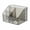 Multicolor J As Shown, variant on Pxyqht Cosmetic Storage Box with Cover Dustproof Compartment Organizer for Makeup Jewels Stationery Desktop Storage Solution