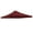 Burgundy, variant on 10'x10' Gazebo Canopy Top Replacement 2 Tier Top Replacement Canopy UV Sunshade Patio Cover