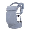 thumbnail image 1 of ·NEST BLANCHE· Portabebés para recién nacidos y niños pequeños, capacidad de peso de 7 a 35 libras, diseño de mochila ergonómica, opciones orientadas hacia adelante y hacia atrás, azul, 1 of 5