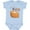 AE-Light Blue, variant on Inktastic Cute As 3.14 Pi Day Pumpkin Pie Pun Boys or Girls Baby Bodysuit