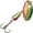 Rainbow Brite, variant on Panther Martin PMHMH_1_HB Holy Hammered Spinner Fishing Lure - Brookie - 1 (1/32 oz)