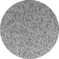 thumbnail image 1 of Ahgly Company Indoor Round Abstract Gray Modern Area Rugs, 7' Round, 1 of 4