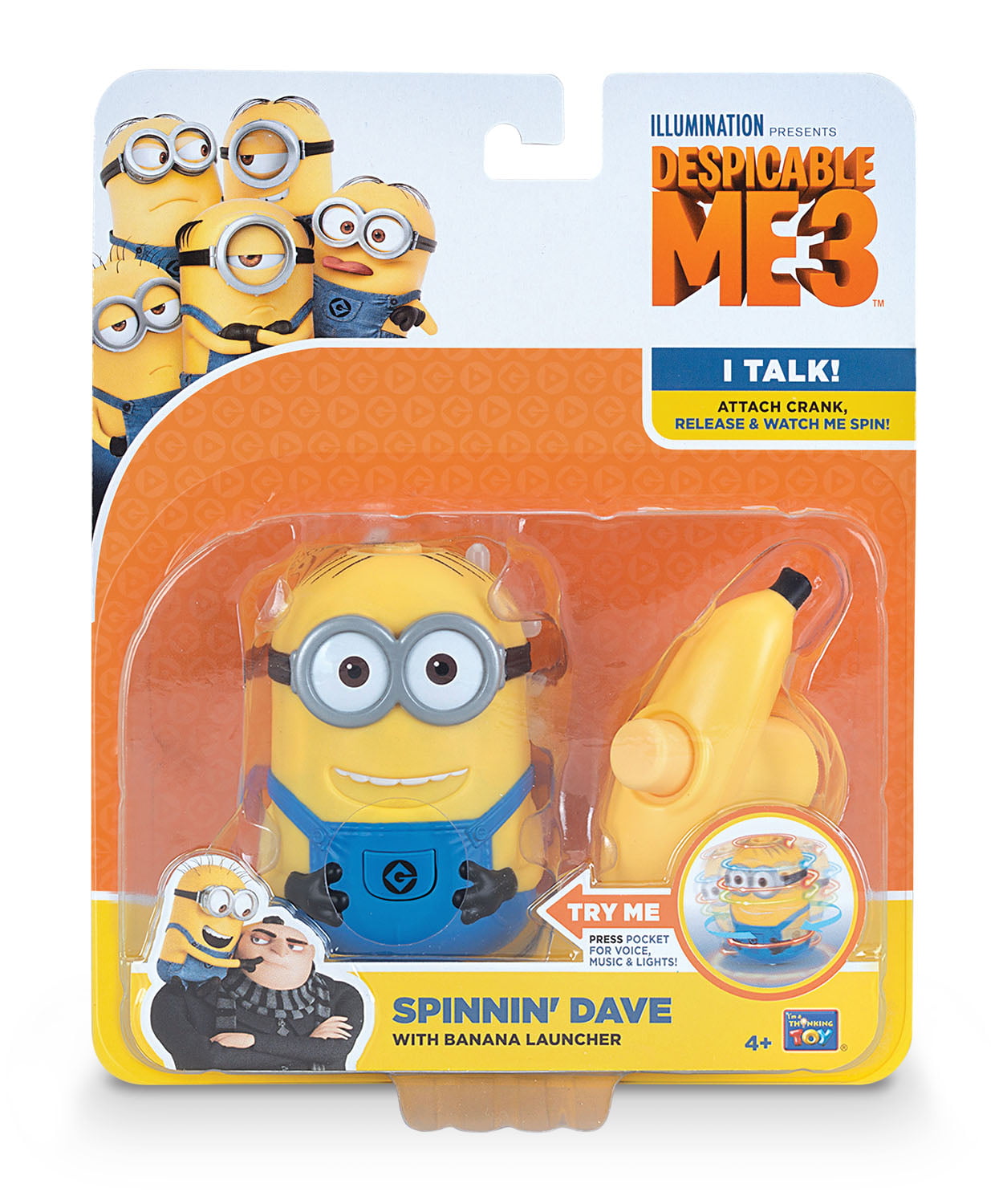 Mini Spinner The Game of Life Despicable Me Minion Made Replacement Pieces