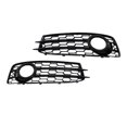 thumbnail image 4 of 2 parrillas de cubierta de luz antiniebla delantera para coche, 8P0807682M, reemplazo, 8P0807681AF 8P0807682Q 8P0807681M accesorios de coche Premium Negro Salvador Parachoques Parrilla de luz antiniebla, 4 of 10