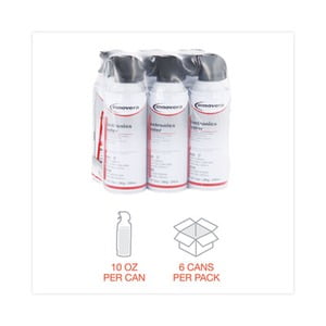 10 oz. Compressed Air Duster Cleaner (6/Pack)