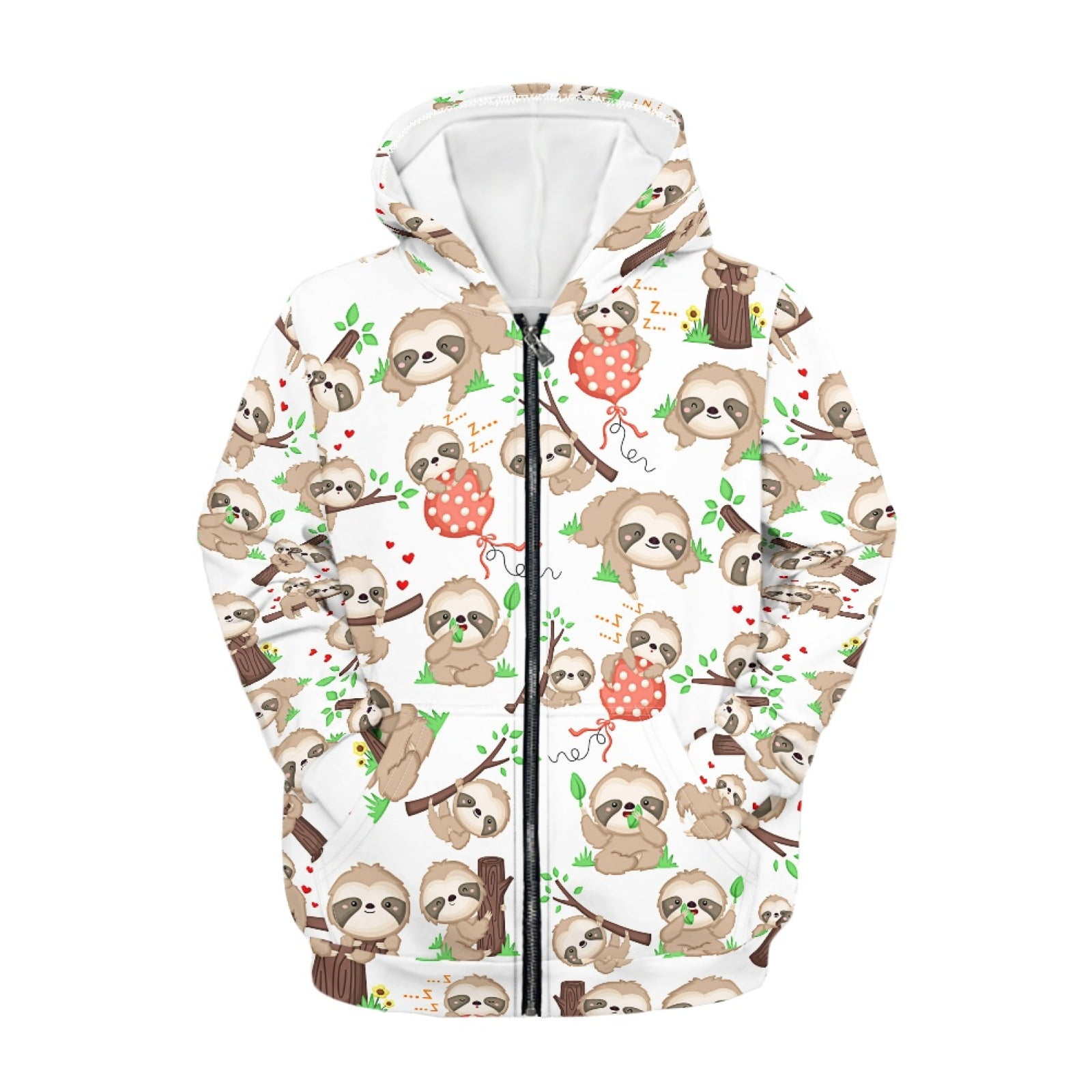 Cute sloth sales hoodie