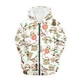 thumbnail image 1 of Xoenoiee Cute Sloth Pattern Girls Zip Up Hoodie Kids Casual Hooded Sweatshirts Hoody with Pockets Boys Teen Long Sleeve Fall Jacket Outfits Trendy Clothes Pullover Top, Large, 1 of 7