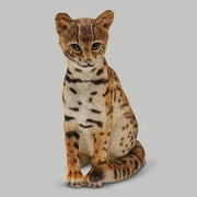 16" Asian Leopard Cat Sculpture