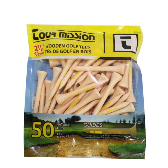 Tour Mission tés en bois 2 1/8 (53 mm)