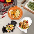 thumbnail image 4 of Halloween Party Serving Trays, Plastic Pumpkin Ghost Bat Tray Set,Platters, 4 of 4