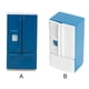 thumbnail image 4 of Muñeca hogar refrigerador decorativo Bewildely 1:12 extraíble reutilizable cocina juguete nevera accesorios Azul Blanco, 4 of 6