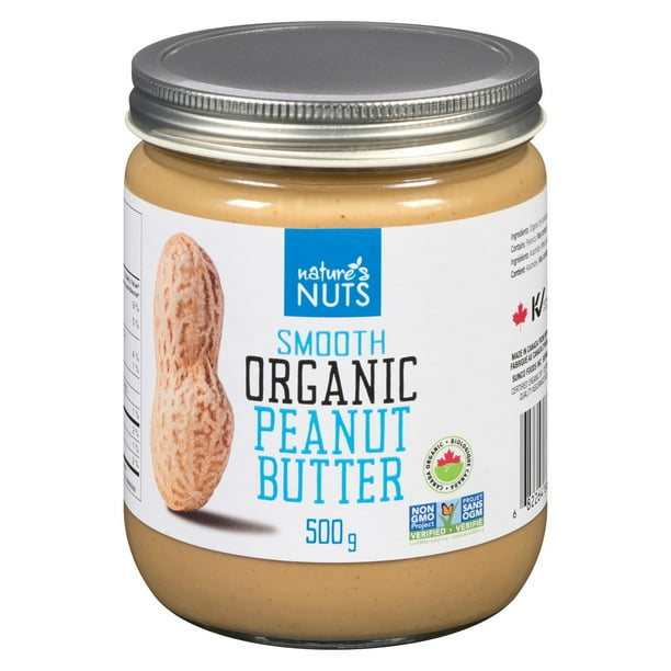 Nature's Nut Smooth Organic Peanut Butter Walmart.ca