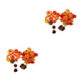 thumbnail image 1 of Wosthever Calabazas artificiales reutilizables para decoración de boda, 50 pack/lote, para decoración de Halloween con un toque impresionante 50 PCS 2Conjunto, 1 of 6