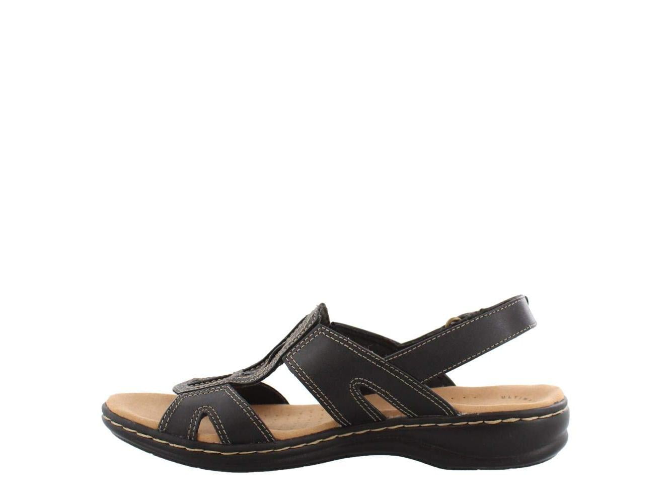 clarks low heel sandals