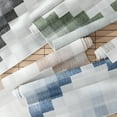 thumbnail image 5 of NICOLE MILLER NEW YORK Patio Country Ombre Chevron Indoor Outdoor Area Rug, UV Fade Resistant, Low Pile, Green/Cream, 9'2"x12'5", 5 of 10