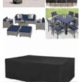 thumbnail image 3 of 64 Sizes Waterproof Outdoor Patio Garden Furniture Covers Rain Snow Chair Covers (black), 3 of 5