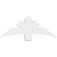 thumbnail image 2 of 48"W x 18"H x 2"D x 6"F, 9/12 Pitch, Davenport Architectural Grade PVC Gable Bracket, 2 of 8
