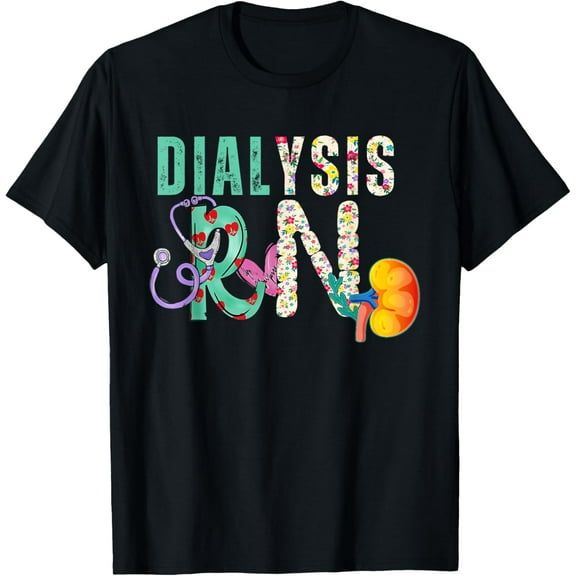 Dialysis Nephrology Registered Nurse RN T-Shirt