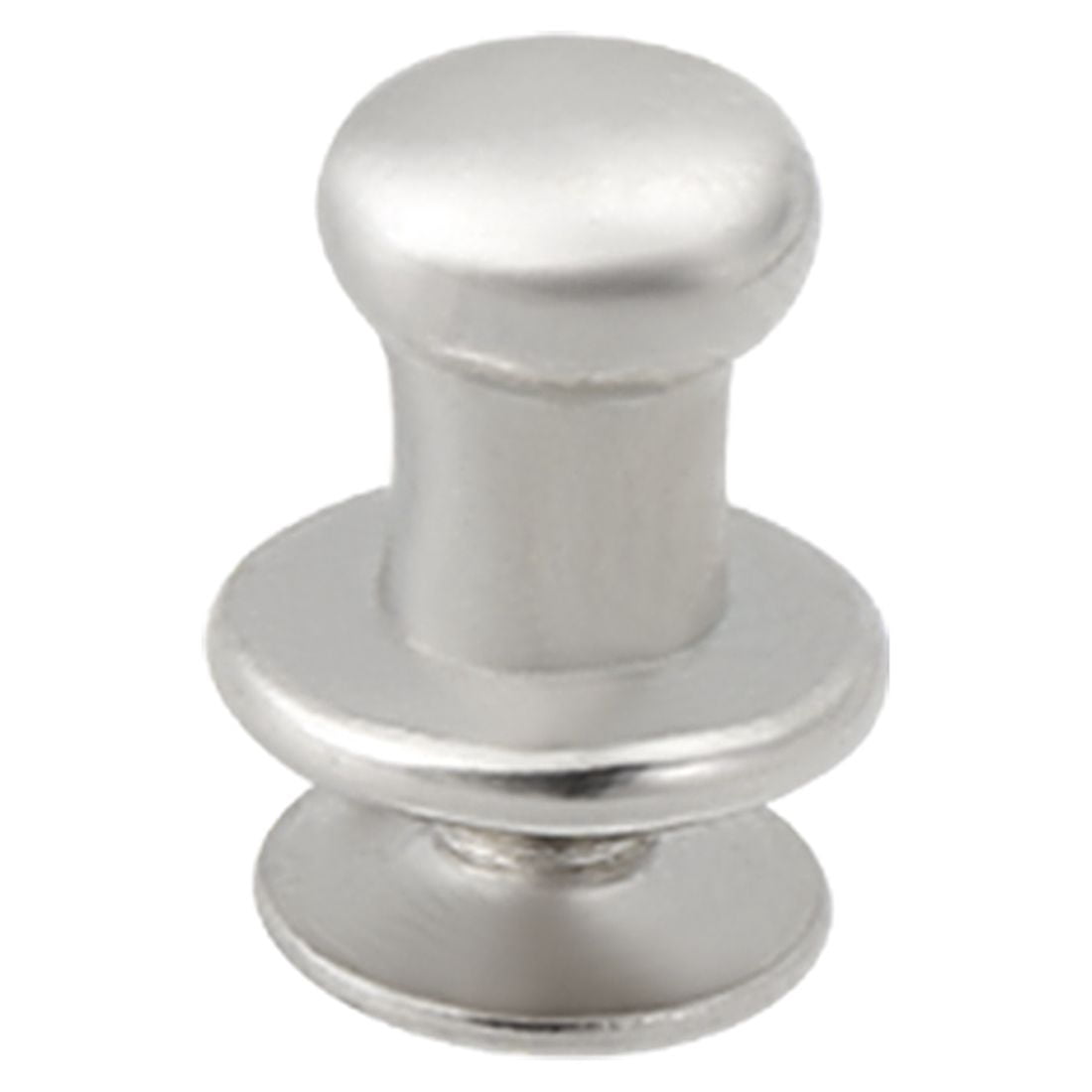 Unique Bargains 4mmx9mm Gift Box Single Hole Round Knobs Pull Handles Silvery 24 Pcs