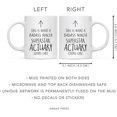 thumbnail image 5 of CTDream Funny 11oz. Ceramic Coffee Tea Mug Gift, This is What a Badass Ninja Superstar Actuary Looks Like, 1-Pack, Birthday Christmas Gift Retirement Ideas Coworker, 5 of 7