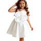 thumbnail image 1 of Faldas Plisadas para Niñas Color Sólido de Moda Y Cómodo Tridimensional Floral Embellecido sin Mangas Falda Hinchada, 1 of 9