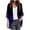 Purple, variant on Floral Print Kimono Cardigan Sheer Chiffon Cover Up 3/4 Sleeve Open Front Beach Jacket for Women 2026 (Navy, XL)
