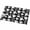 Black, variant on Halloween Ghosts Entryway Rug 2x3ft Washable Non Slip Bathroom Rug Low Pile Indoor Floor Front Door Mat Fall Horror Spooky Textured Black Rectangle Area Rugs Carpet for Kitchen Office Dining Room