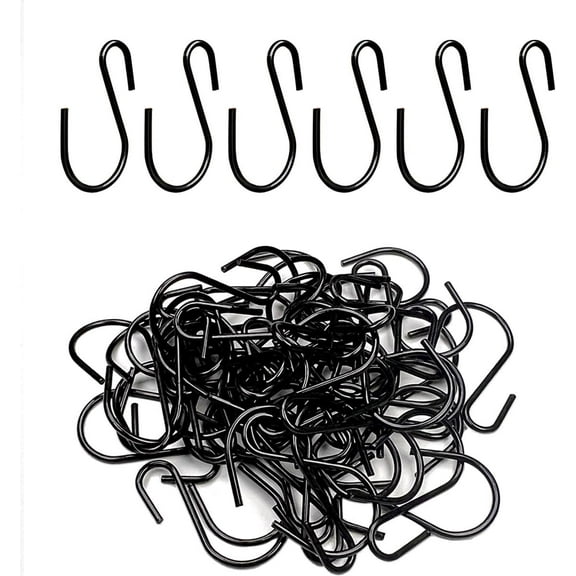 240 Pcs Small S Hooks for Hanging, 1 Inch S Shaped Hooks, Ornament Hooks, S Hangers Hooks, S Hanging Hooks, Wire Hooks, Metal S Hooks for Hanging Plants, Jewelry Keychain
