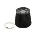 thumbnail image 1 of Filtro de aire de motor Unique Bargains 76mm con cabeza de hongo, filtro de admisión de aire frío de abrazadera superior cerrada, limpiador de aire frío con 1 abrazadera negra para automóvil, 1 of 6