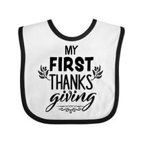 Inktastic My 1st Thanksgiving Boys or Girls Baby Bib