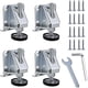thumbnail image 1 of Heavy Duty Adjustable Leveling Feet Hex Nuts Lock Furniture Feet Levelers for Furniture, Table, Cabinets, Workbench, Shelves and More, 1 of 5