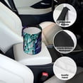thumbnail image 6 of Wukai New York City Print Car Trash Can - Easy to Clean Hanging Garbage Bin - Removable Liner - Leak-Car Garbage Can - Waterproof Trash Can for Car and SUV, 6 of 7